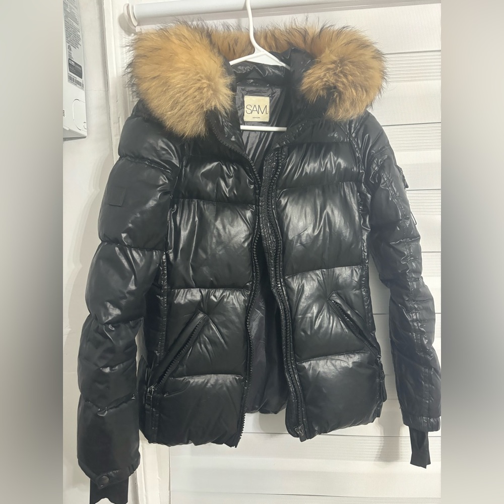 COPY - SAM. New York Blake Fur Trimmed down coat women’s  Size small